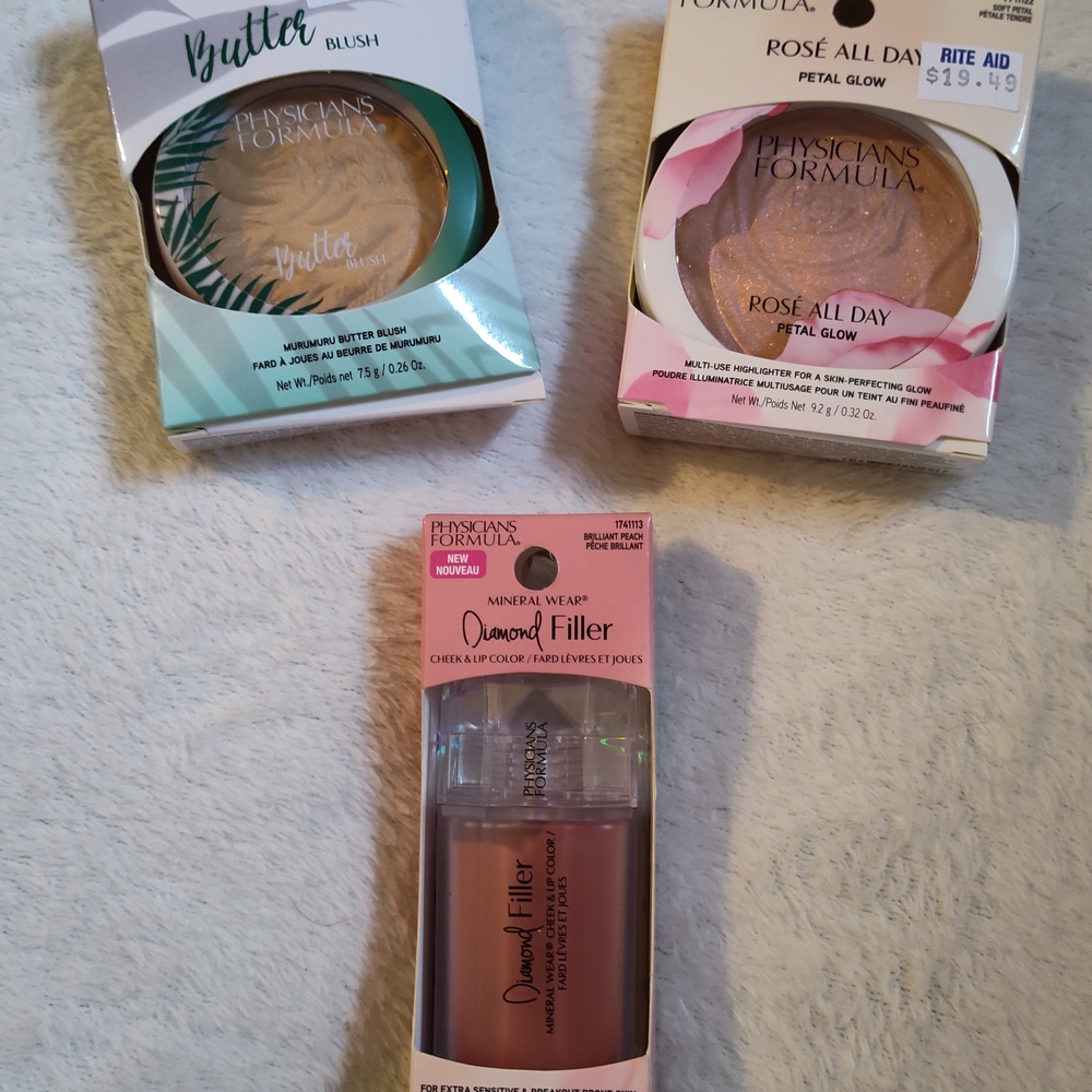NWT! Physicians Formula Blush and Filler Set